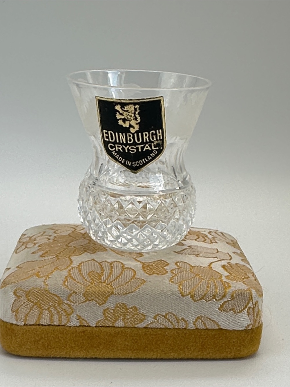 Scotland crystal Clear Cut-Glass Tot🏴󠁧󠁢󠁳󠁣󠁴󠁿